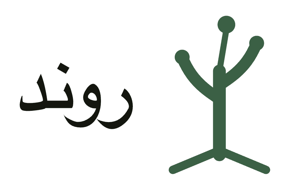 Ravand horizontal Persian lockup